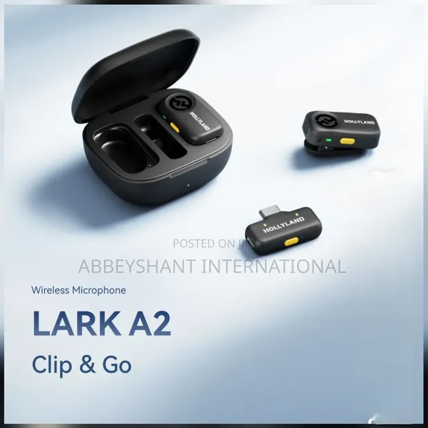 Hollyland Lark A2 Microphone with AI Noise Cancellation - 1
