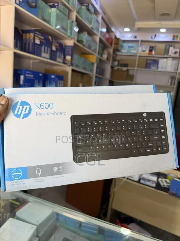 HP Mini USB Wired Keyboard - 1