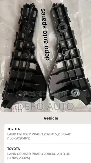 Toyota Land Cruiser Prado TX FJ150 Bumper Brackets