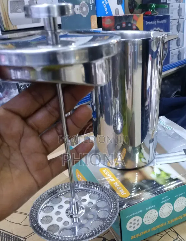 Stainless Steel Coffee Press - 1