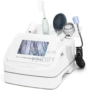 5-in-1 Hair Scalp & Facial Skin Analyzer Machine