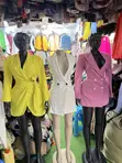 Ladies Black Cotton Blazer - Size M - 5