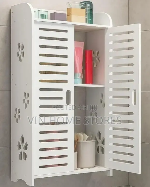 Multifunctional Storage Cabinet with Double Doors - 1