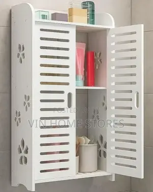 Multifunctional Storage Cabinet with Double Doors