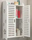 Multifunctional Storage Cabinet with Double Doors - 1