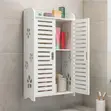 Multifunctional Storage Cabinet with Double Doors - 2
