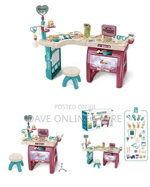 28-Piece Doctor Medical Game Set Toy for Kids
