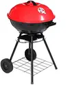 17 Inch Portable Round Charcoal Kettle Barbecue Grill - 3