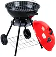 17 Inch Portable Round Charcoal Kettle Barbecue Grill - 5