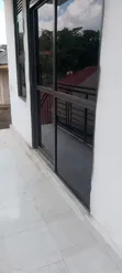 Sliding Door with Reflective Black Glass - 2