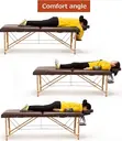 Portable Folding Massage Table with Head Ventilation - 2