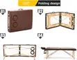 Portable Folding Massage Table with Head Ventilation - 3