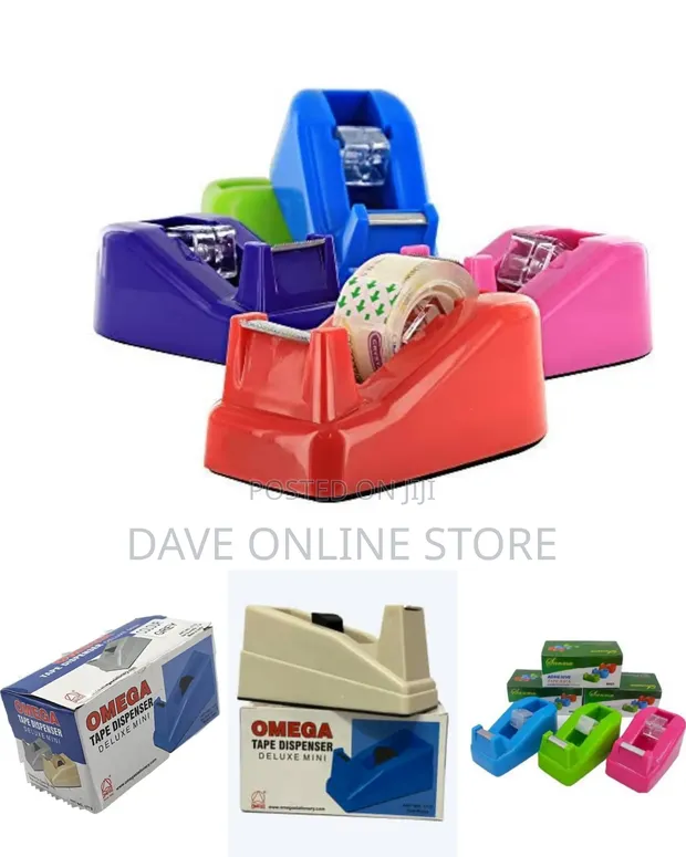 Mini 1" Core Desktop Tape Dispenser with Refills - 1