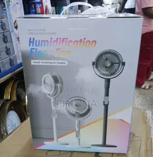Humidification Floor Fan - Air Cooling Circulation