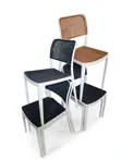 Panton Indoor/Outdoor Plastic Chairs (Set of 4) - 2