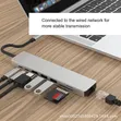 8-in-1 USB-C Hub Docking Station with PD Charging - 2
