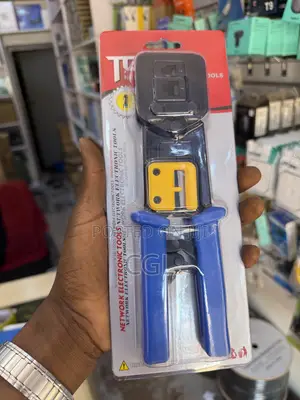 RJ45 Networking Pass Through Crimping Tool