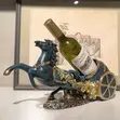 European Style Wine Rack - Horse & Elk Design - 3