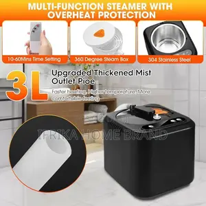 Portable Personal Home Steam and Infrared Sauna Kit