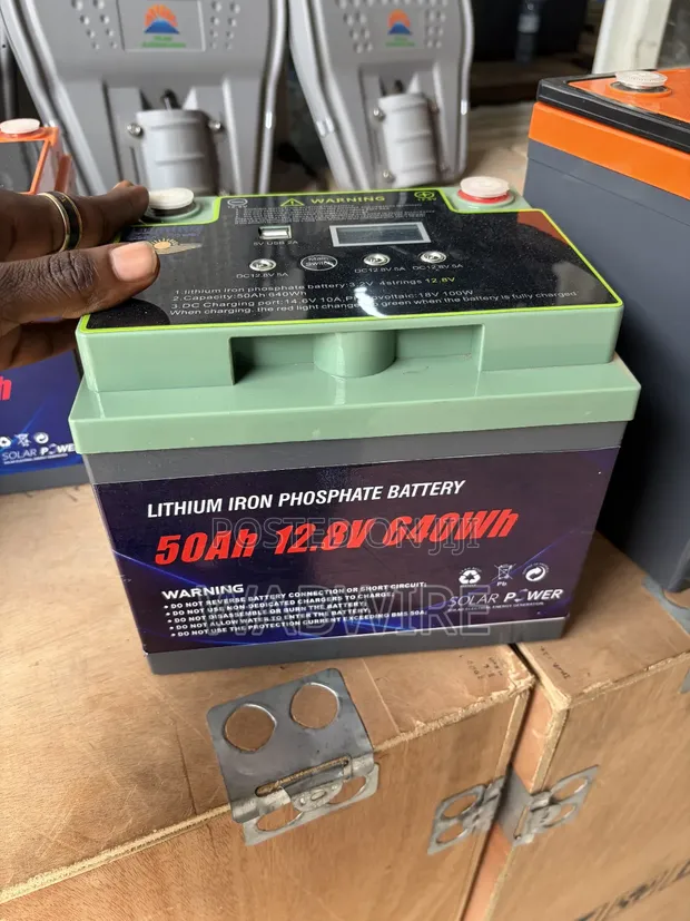 Brand New 50Ah 12V Lithium Battery - 6000 Cycles - 1