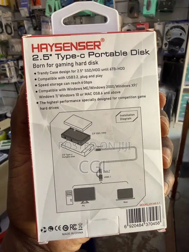 Brand New Type-C External Hard Drive Enclosure - 1