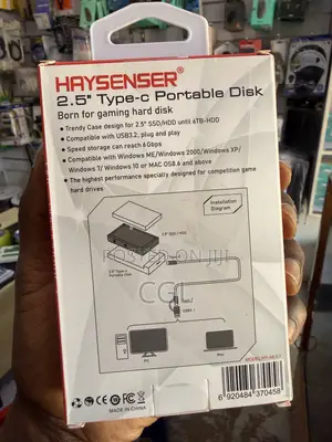 Brand New Type-C External Hard Drive Enclosure