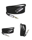 USB-C to 3.5mm Braided Audio Cable - 1