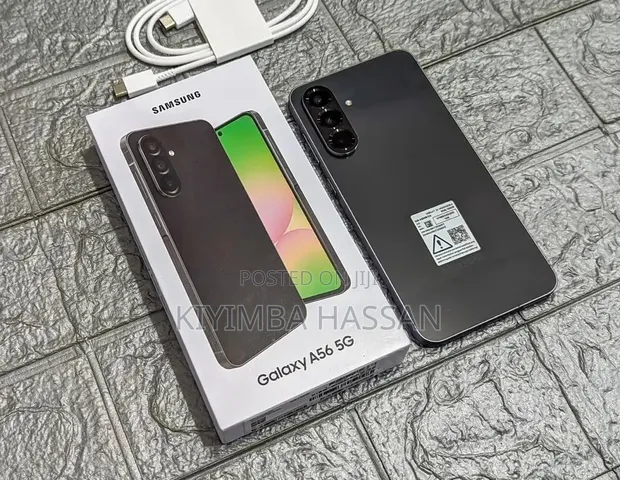 New Samsung Galaxy A56 256GB Black - 1