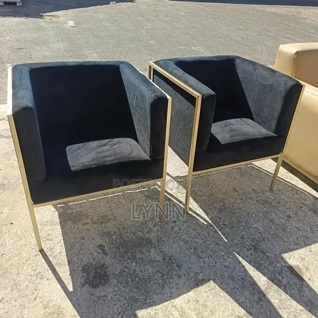 Art Deco Inspired Lounge Chair - 1