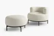 Art Deco Inspired Lounge Chair - 2