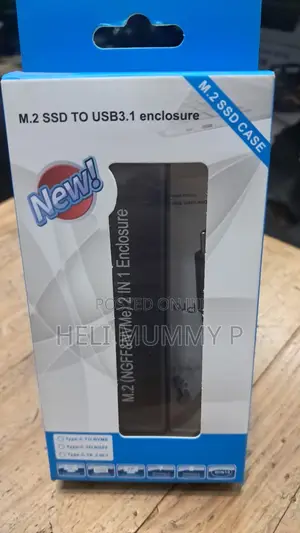 M.2 NVMe/NGFF to USB 3.1 2-in-1 SSD Enclosure