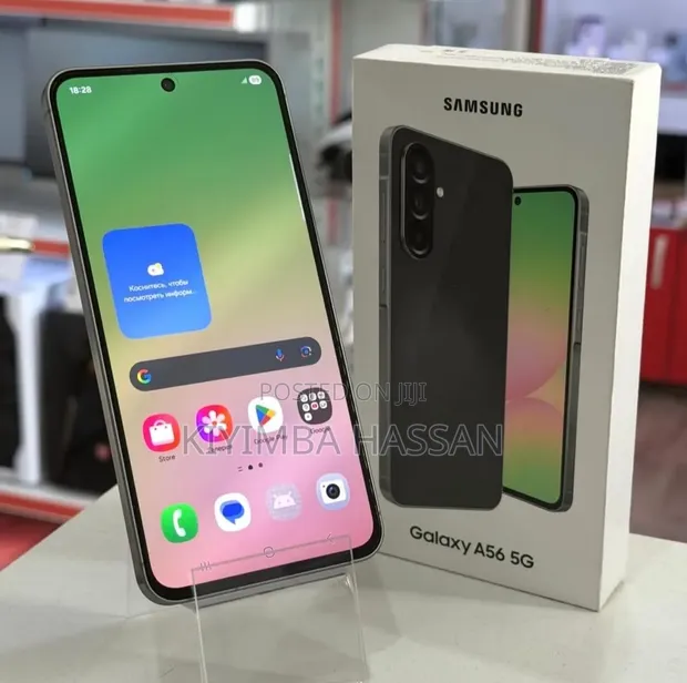 New Samsung Galaxy A56 256GB Black - 1