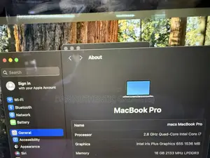 Apple MacBook Pro 2019 13" 16GB RAM Intel Core i7 512GB SSD