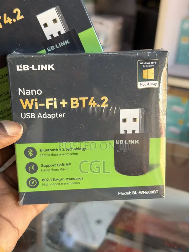 LB-Link USB Nano Bluetooth + Wireless Adapter - 1
