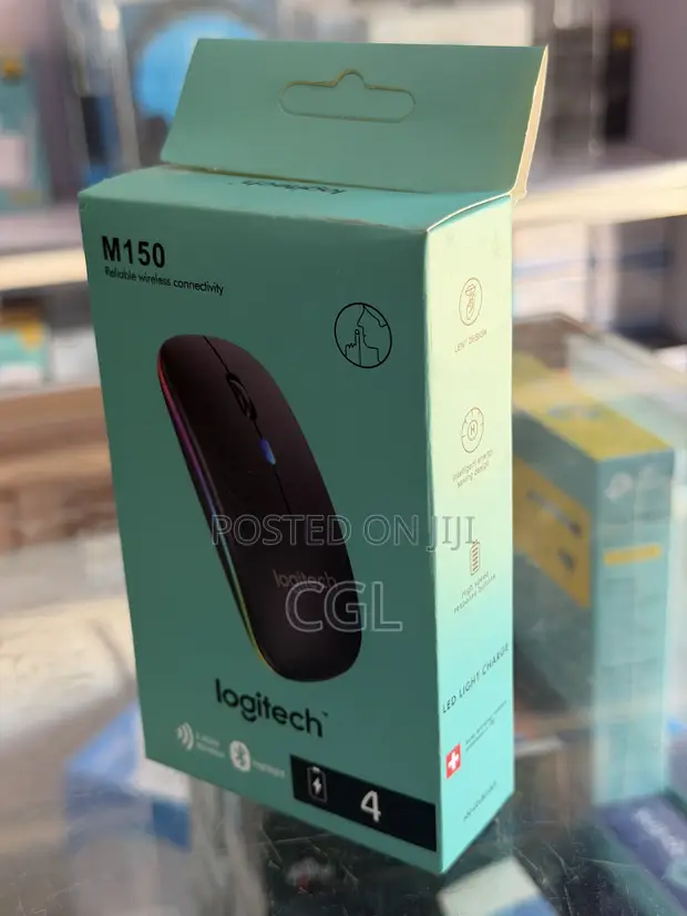 Rechargeable Logitech M150 Wireless Bluetooth Mouse - 1