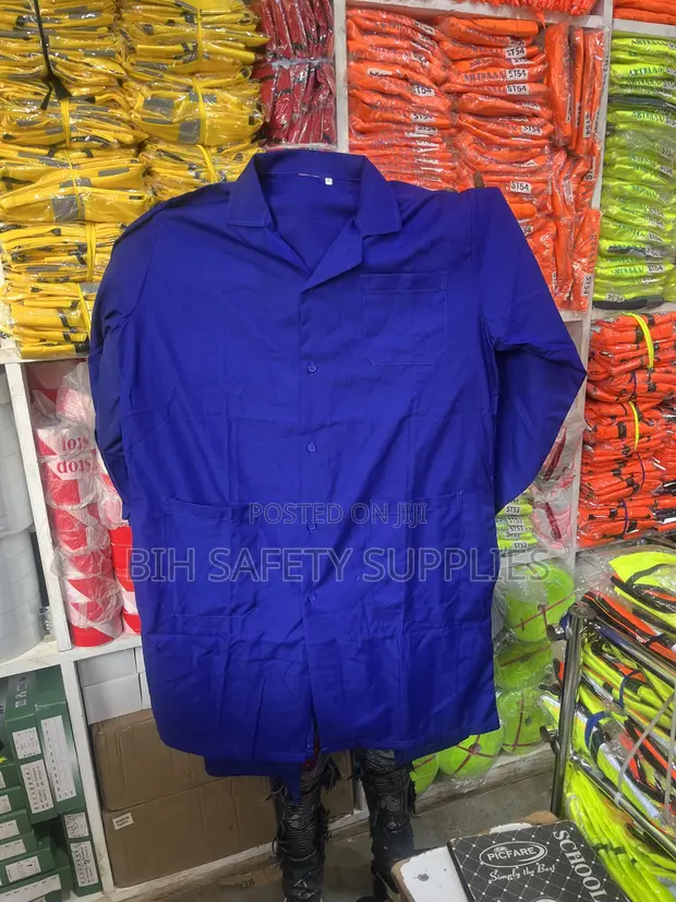 Brand New Cotton Safety Overcoat - 1