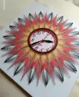 String Art Wall Clock - Customizable - 4