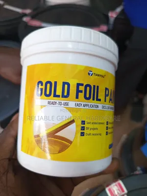 Gold Paint - Golden Foil Paint, 0.5 Litres