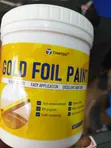 Gold Paint - Golden Foil Paint, 0.5 Litres - 3
