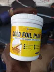 Gold Paint - Golden Foil Paint, 0.5 Litres - 4