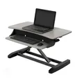 EleTab Sit Stand Desk Converter - Black - 1