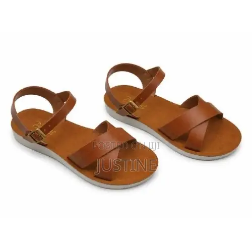 Smart Ladies Leather Sandals - 1