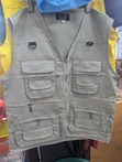 Gray Multi-Pocket Utility Vest - 2