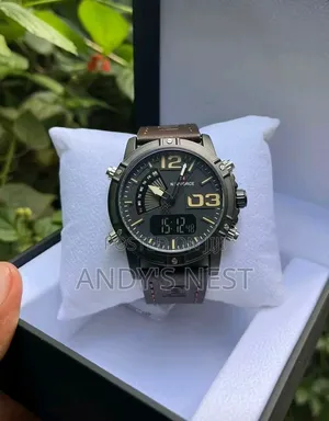 Brand New Naviforce Faux Leather Watch for Men
