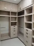 Exotic Master Bedroom Wardrobe - Gray Laminate - 2