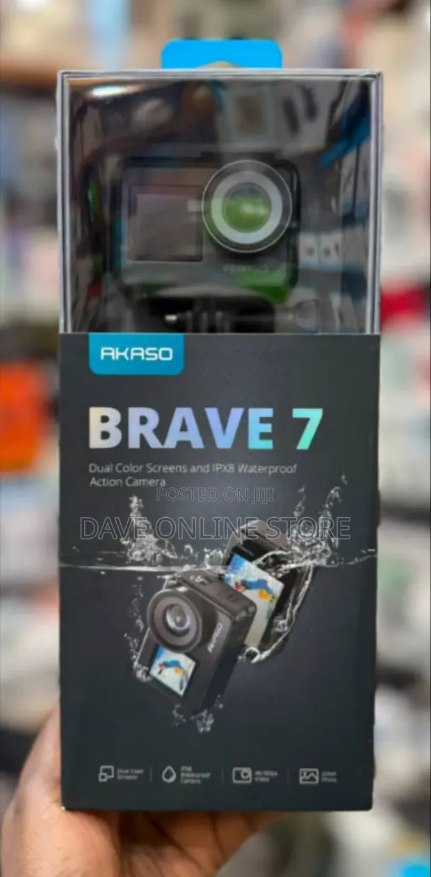 AKASO Brave 7 LE 4K30FPS 20MP WiFi Action Camera - 1