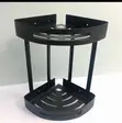 Home Interiors Corner Shelf - Black - 2