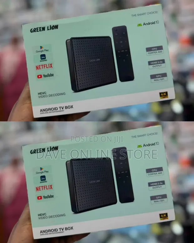 Green Lion Android TV Box - 1