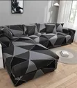 Brand New L-Shaped Sofa Cover Set - 1