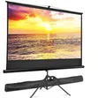 Portable Projector Screen Tripod Stand HD Movie Projection Screen - 2